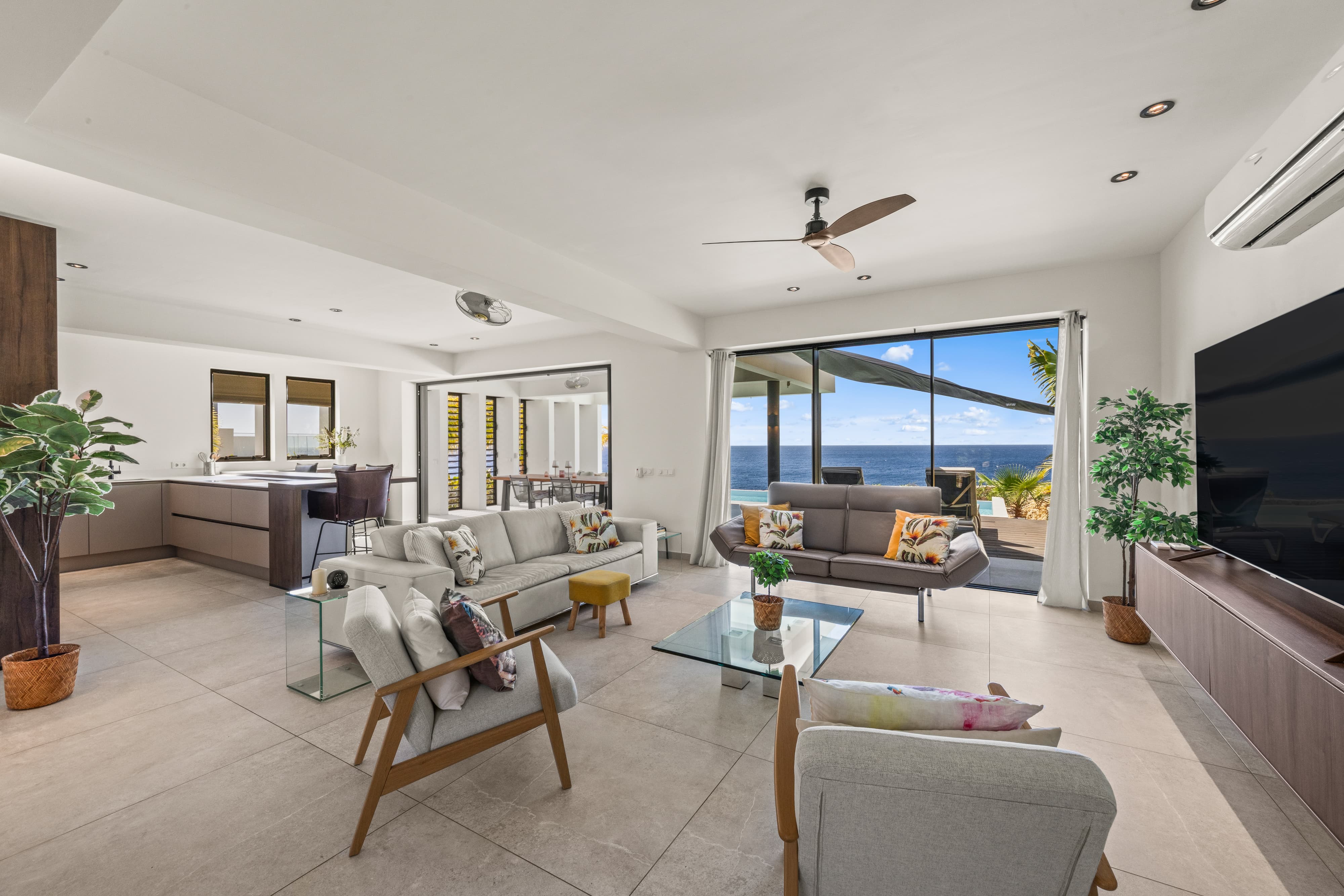 Living room with a view