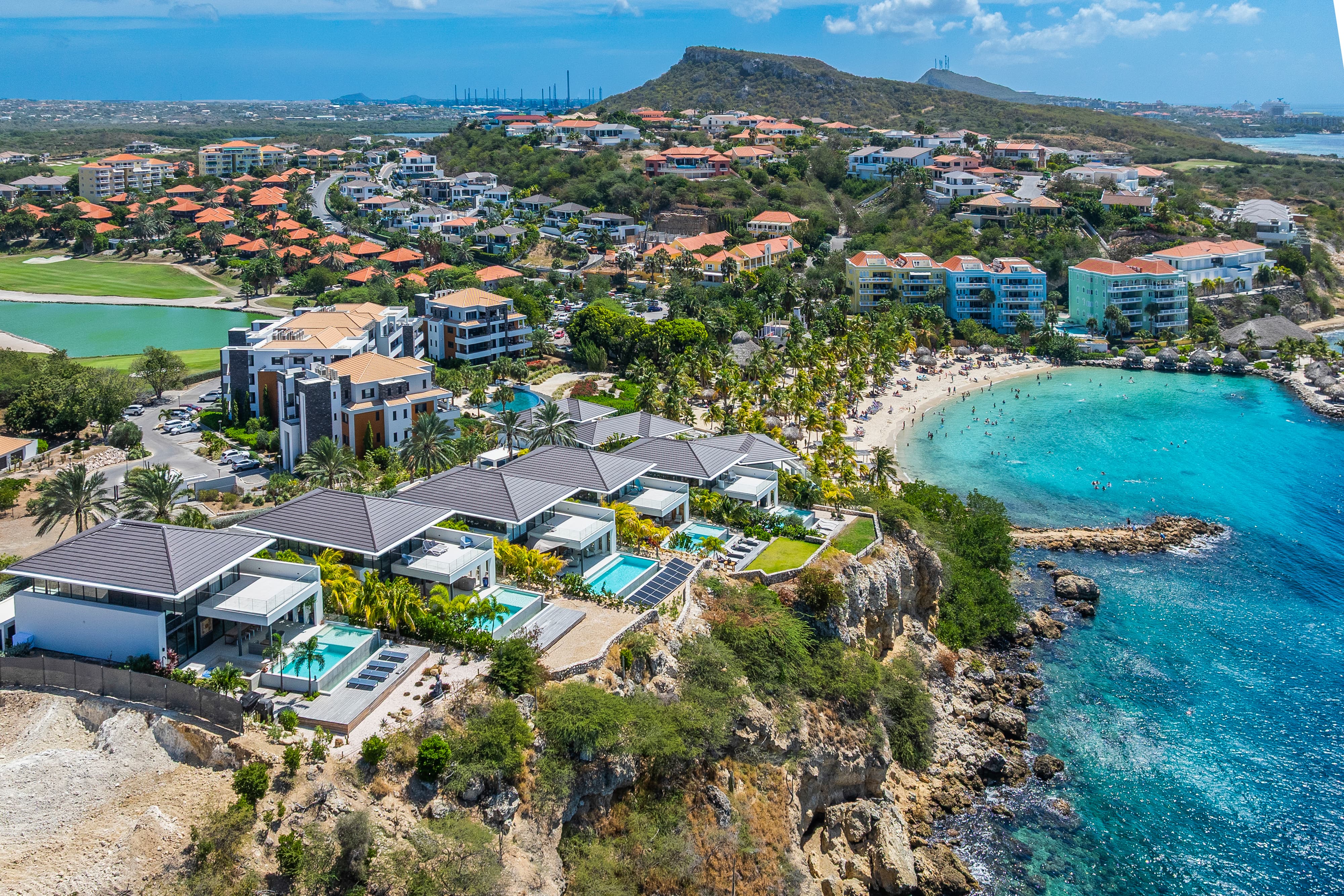 Holland House - Blue Bay - op een Klif met Fenomenaal Zeezicht